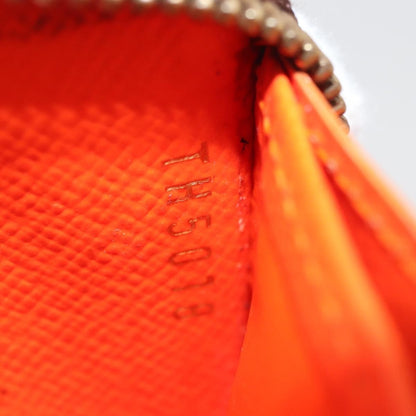 Louis Vuitton Porte-Monnaie Zippy Wallet monogramme empreinte, Orange, Canvas, Wallet