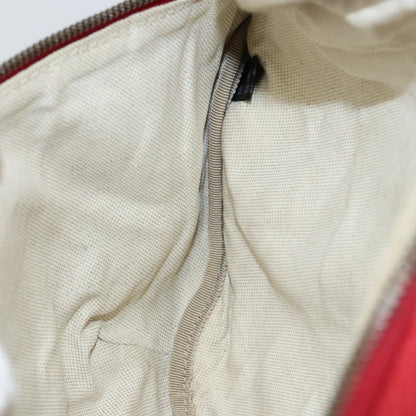 Gucci Logo Belt Bag Printed Leather, RED, LEATHER, Shoulder bag