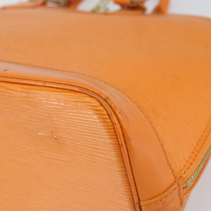Louis Vuitton Vintage Alma Handbag Epi Leather, ORANGE, LEATHER, Handbag