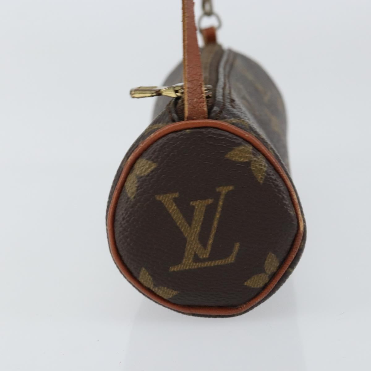 Louis Vuitton Papillon Pochette Monogram Canvas, BROWN, CANVAS, Clutche & pouche