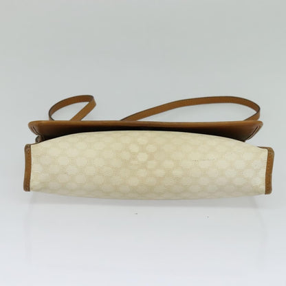 Celine Macadam Shoulder Bag PVC Leather, WHITE, PVC, Shoulder bag