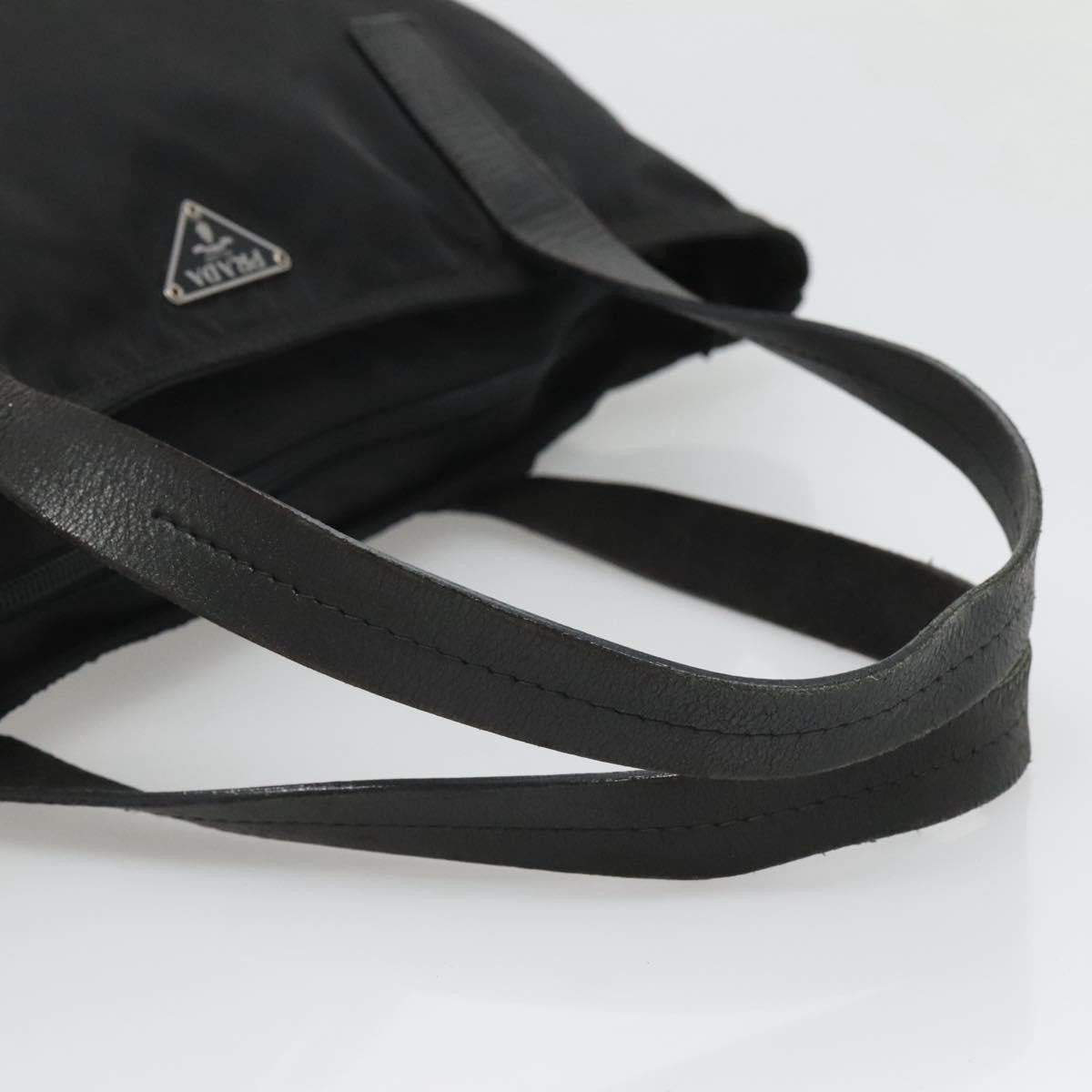 Prada Vintage Tote Tessuto, BLACK, NYLON, Tote bag
