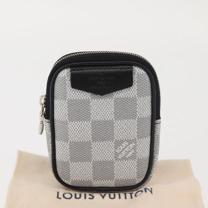 Louis Vuitton Modular Pouch Limited Edition Damier Graphite 3D, GRAY, CANVAS, Clutche & pouche