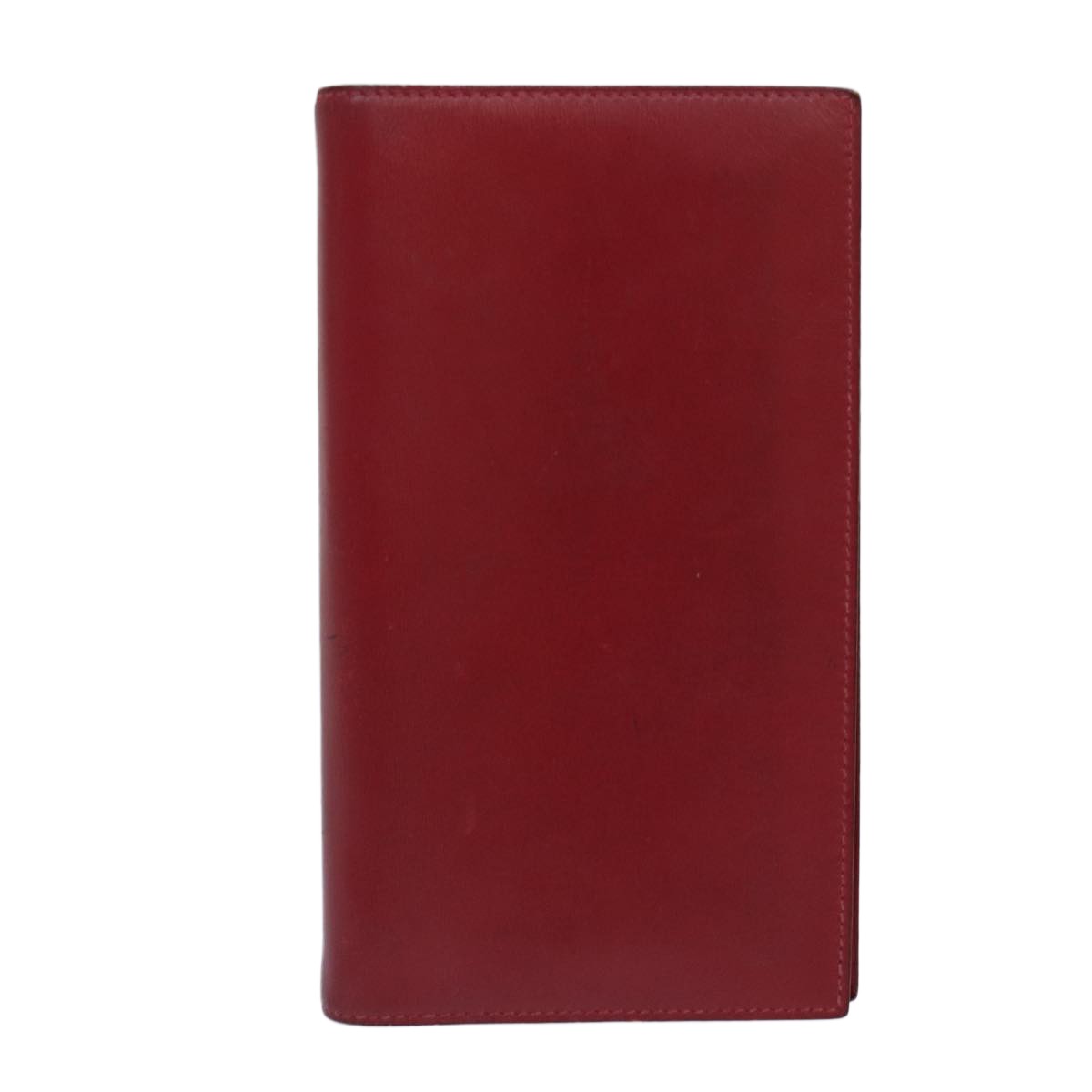 Hermes Agenda A6 Day Planner Housse Leather, RED, LEATHER, Wallets