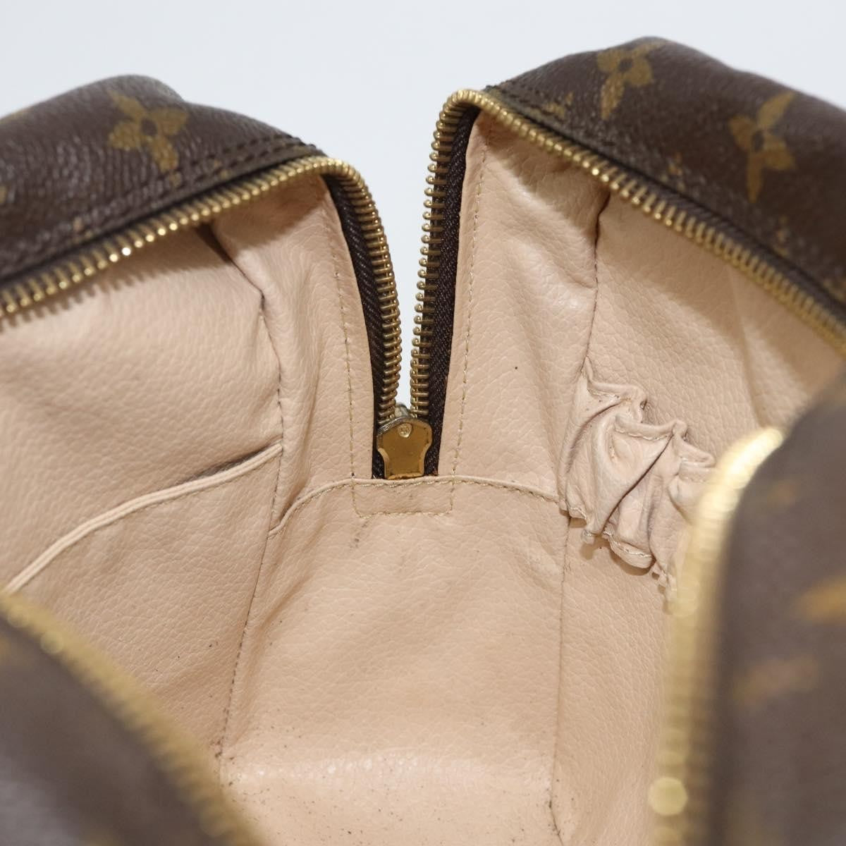 Louis Vuitton Trousse Toilette Monogram Canvas, BROWN, CANVAS, Clutche & pouche