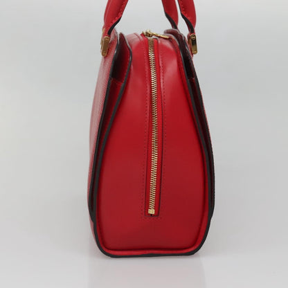 Louis Vuitton Pont Neuf Handbag Epi Leather, RED, LEATHER, Handbag