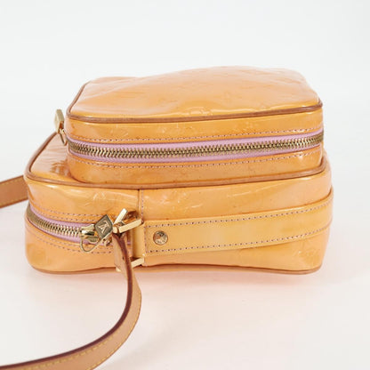 Louis Vuitton Wooster Handbag Monogram Vernis, BEIGE, PATENT_LEATHER, Handbag