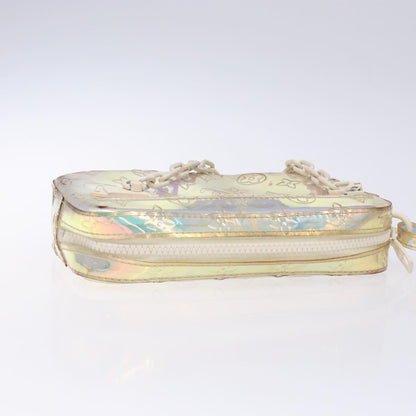Louis Vuitton Pochette Volga Limited Edition Monogram Prism PVC, SILVER, PVC, Clutche & pouche