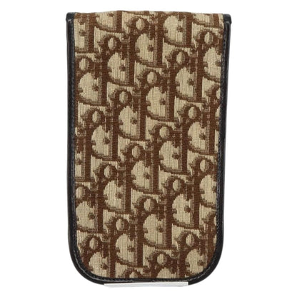 Christian Dior Trotter pouch Canvas, BEIGE, CANVAS, Clutche & pouche