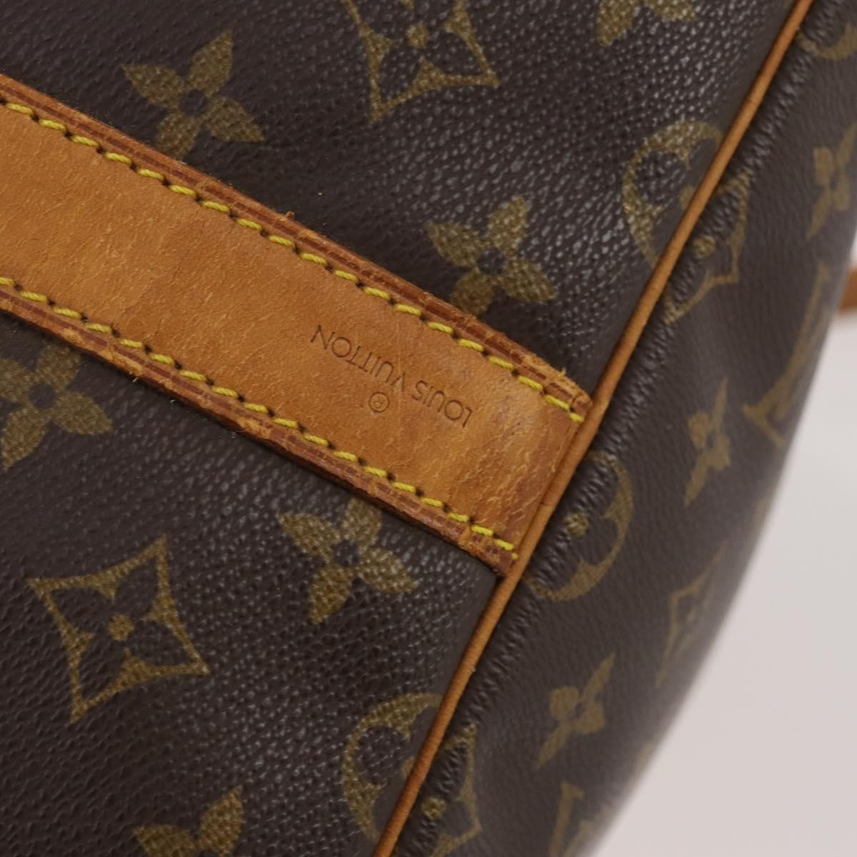 Louis Vuitton Keepall Bandouliere Bag Monogram Canvas, BROWN, CANVAS, Travel bag