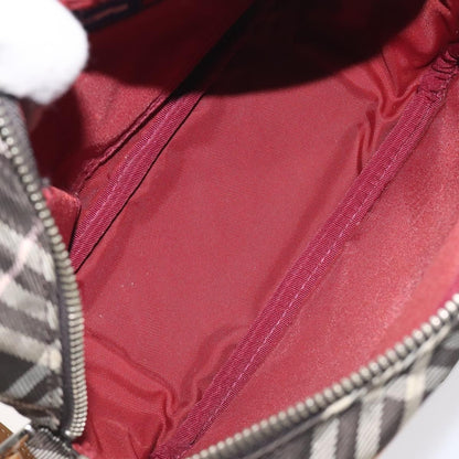 Burberry Nova Check Blue Label Nylon, BROWN, NYLON, Travel bag