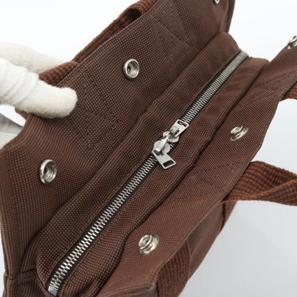 Hermes Fourre-tout Herline Fourre-tout Herline, Brown, Canvas, Tote Bag