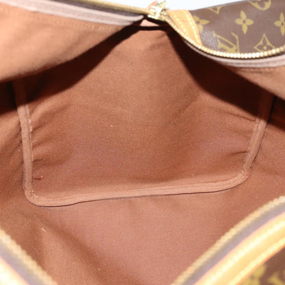 Louis Vuitton Sac Souple Handbag Monogram Canvas, BROWN, CANVAS, Travel bag