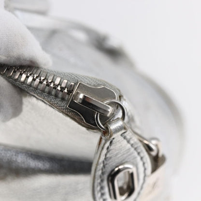 Louis Vuitton Suhali Lockit Handbag Leather, SILVER, LEATHER, Handbag