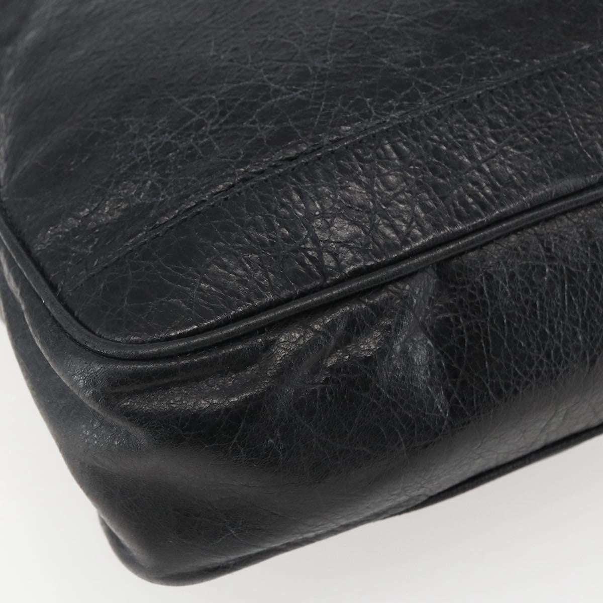 Balenciaga Classic Studs Briefcase Leather, BLACK, LEATHER, Briefcase