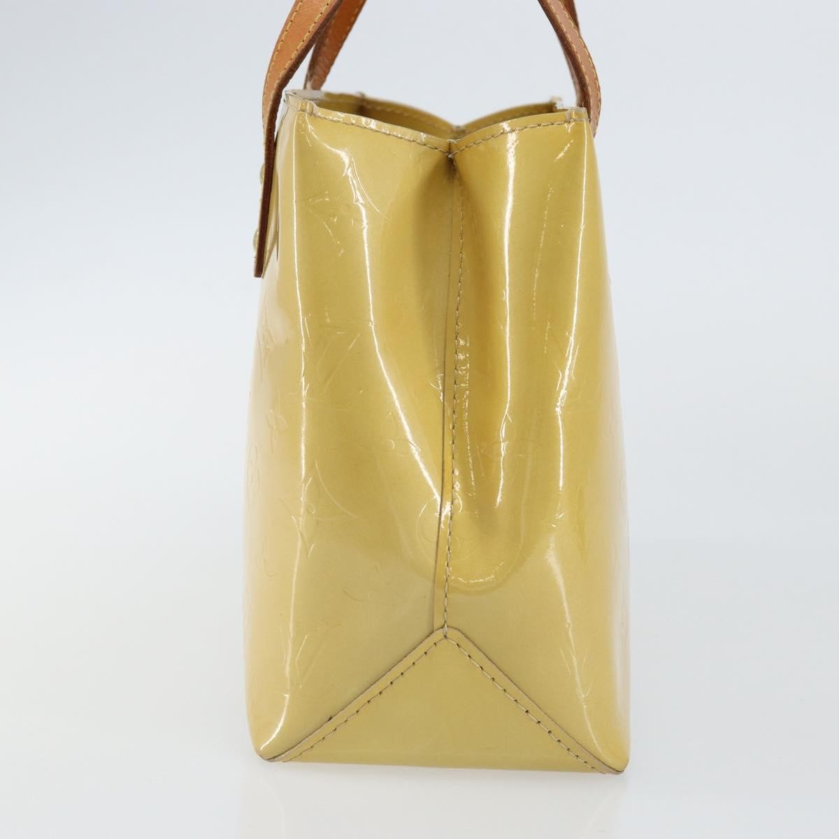 Louis Vuitton Reade Handbag Monogram Vernis, BEIGE, PATENT_LEATHER, Handbag