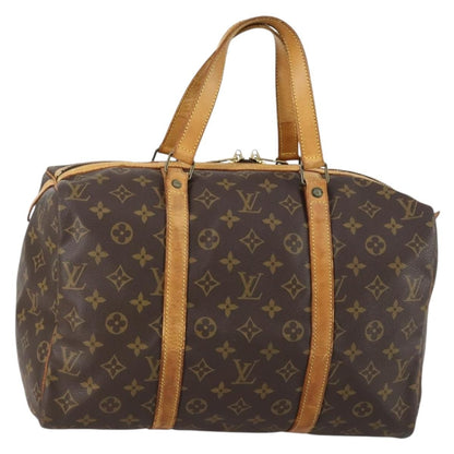 Louis Vuitton Sac Souple Handbag Monogram Canvas, BROWN, CANVAS, Travel bag