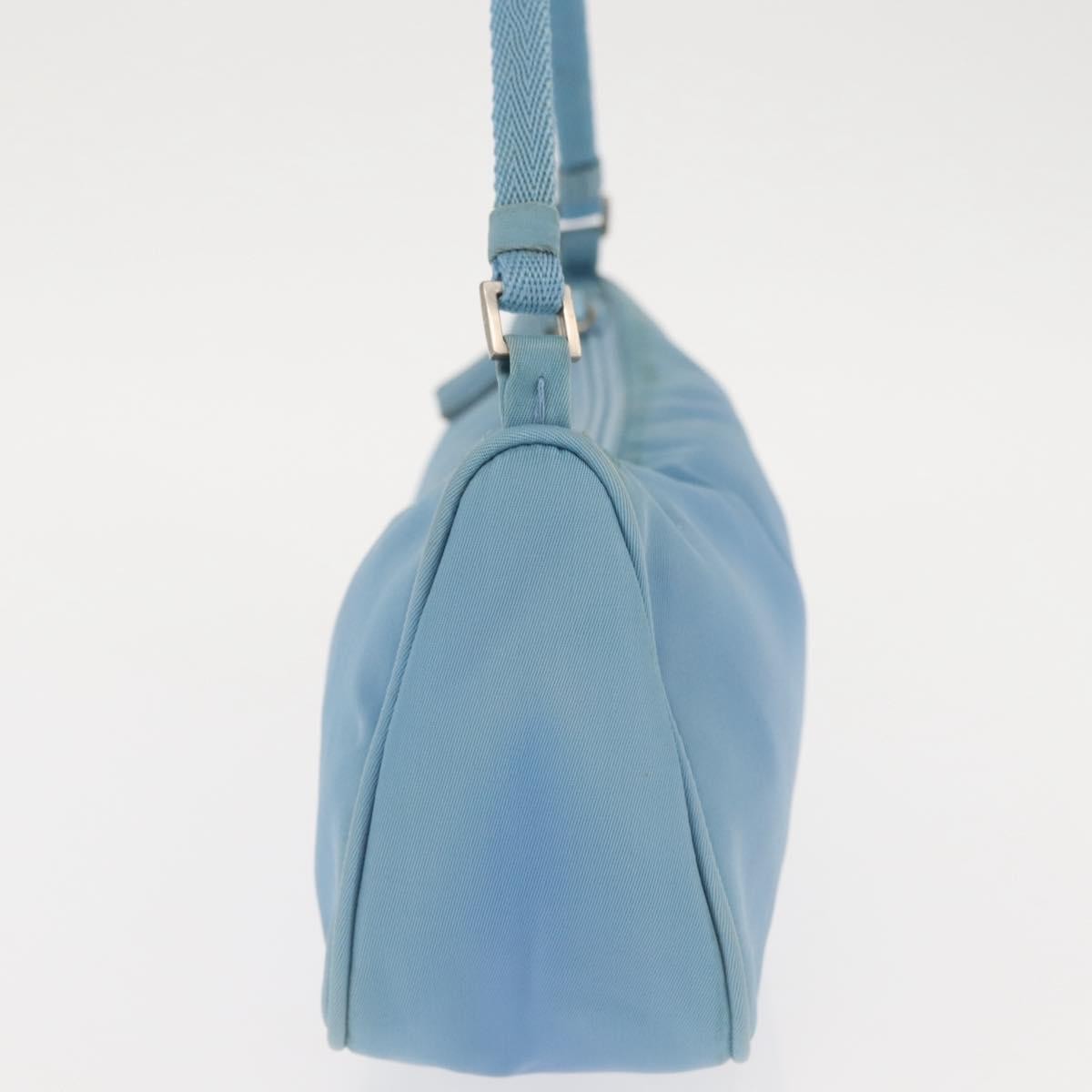 Prada Pochette Shoulder Bag Tessuto, BLUE, NYLON, Clutche & pouche