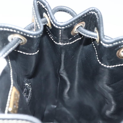 Bally Vintage Shoulder Bag Leather, BLACK, LEATHER, Shoulder bag