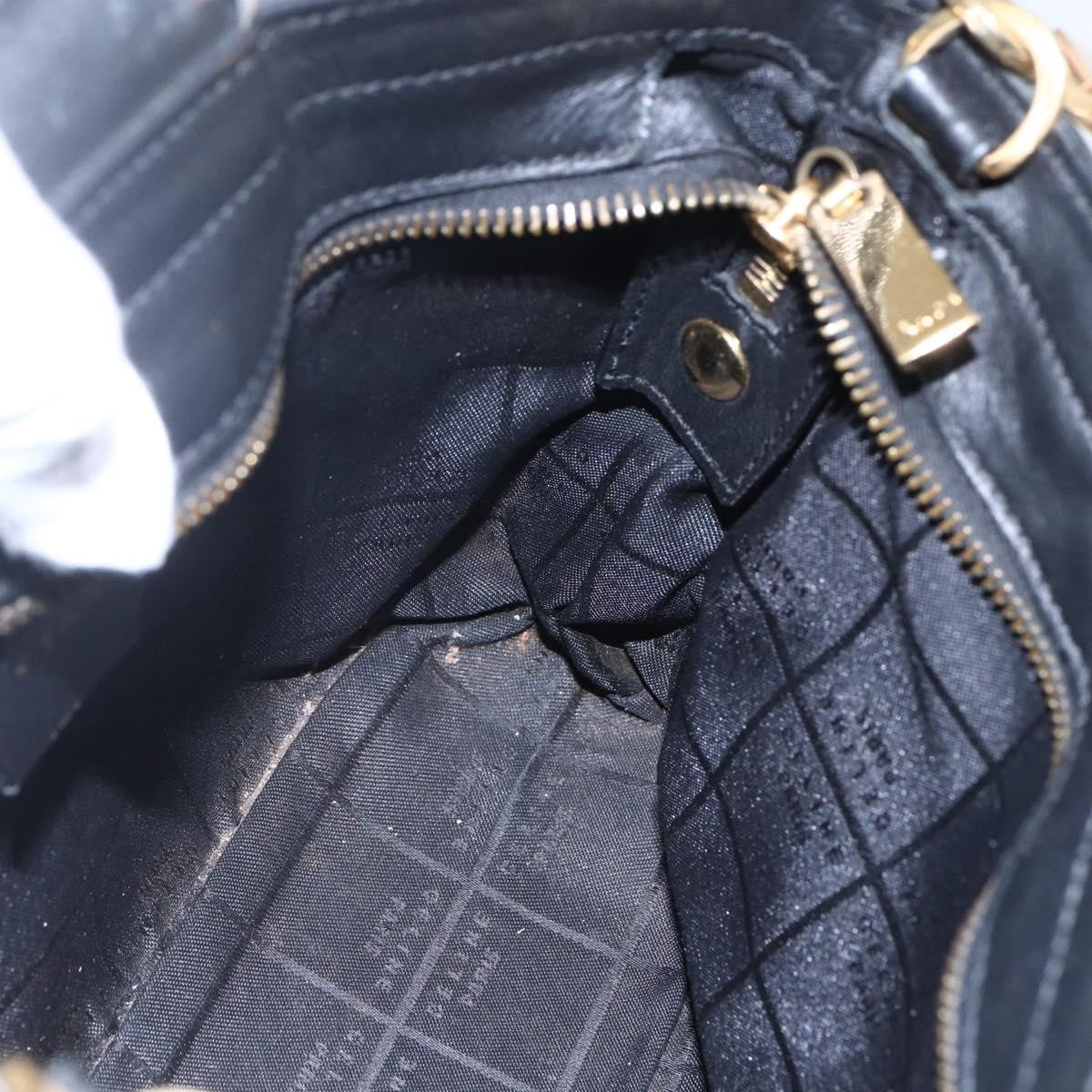 Celine Handbag Leather, BLACK, LEATHER, Handbag