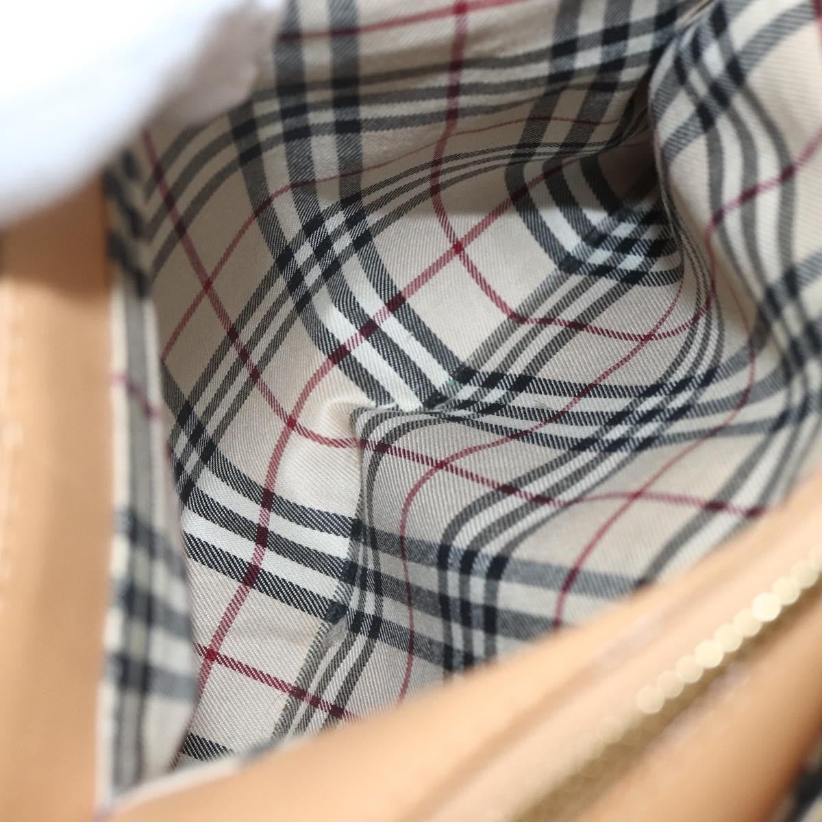 Burberry Vintage Handbag Leather, BEIGE, LEATHER, Handbag