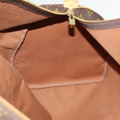 Louis Vuitton Keepall Bag Monogram Canvas, BROWN, CANVAS, Travel bag