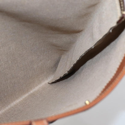 Celine Vintage Macadam Tote bag Canvas, BROWN, CANVAS, Tote bag