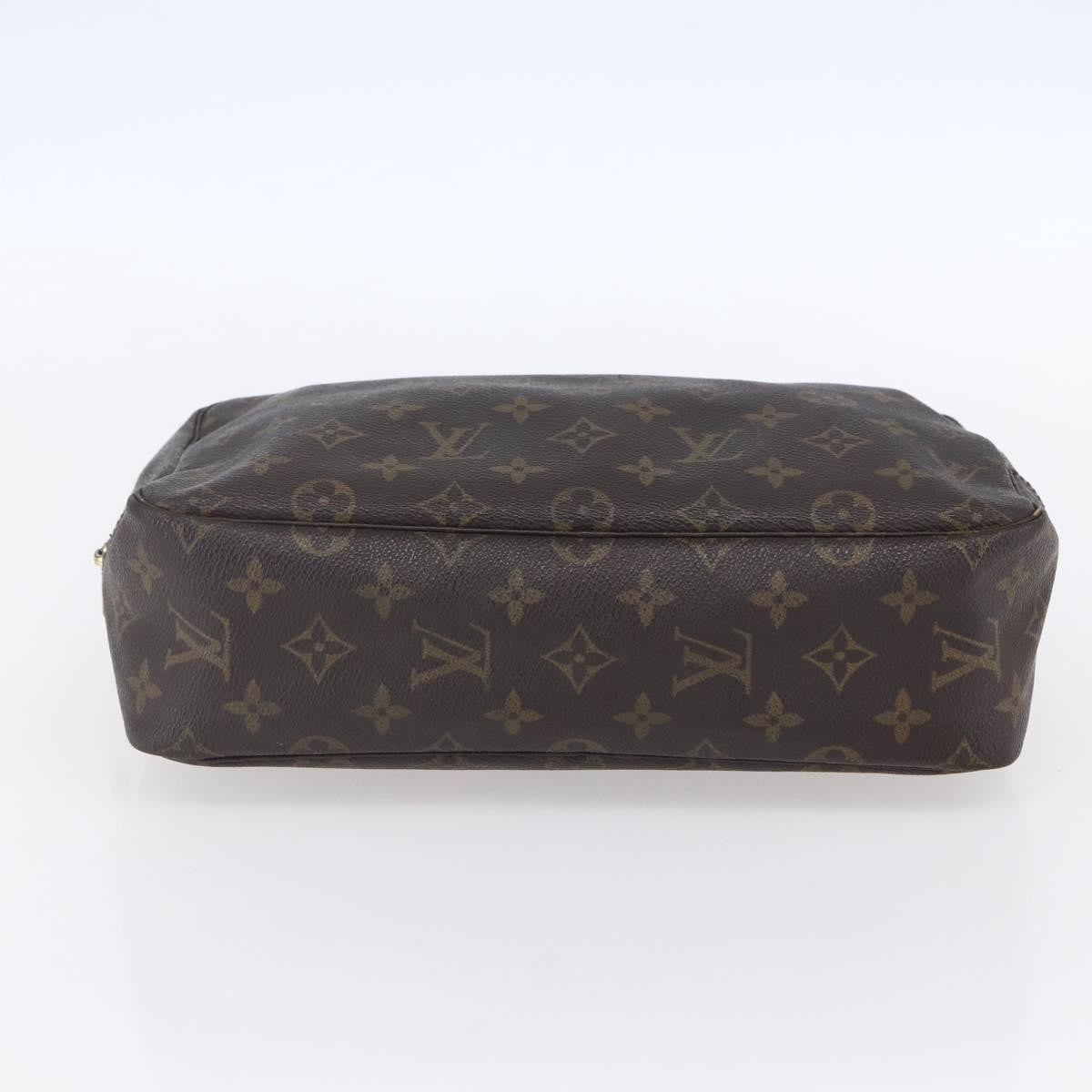 Louis Vuitton Trousse Toilette Monogram Canvas, BROWN, CANVAS, Clutche & pouche