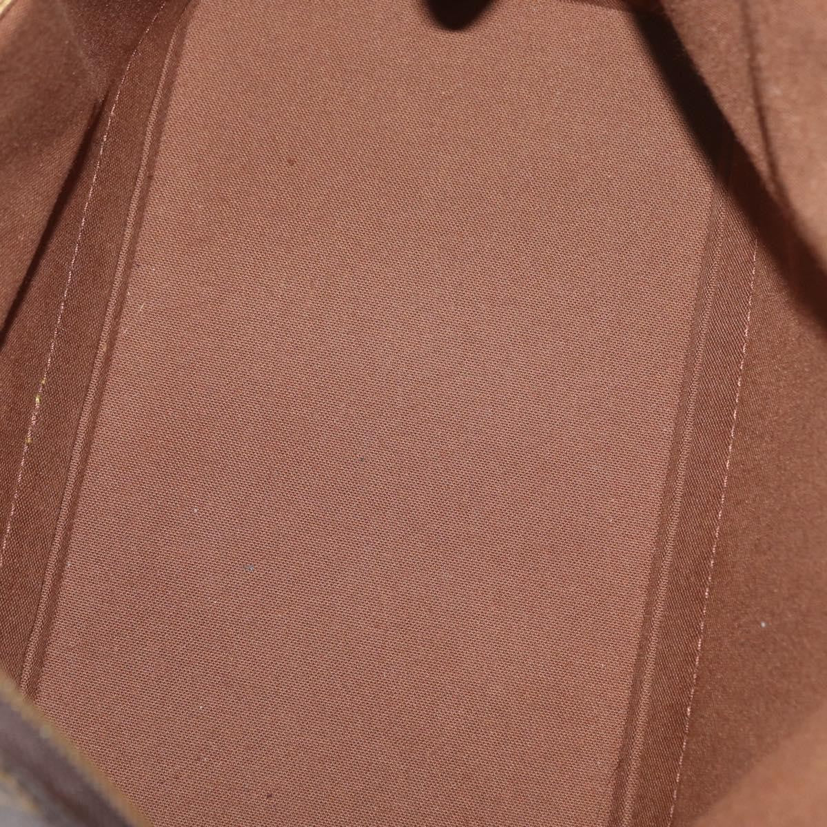 Louis Vuitton Alma Handbag Monogram Canvas, BROWN, CANVAS, Handbag