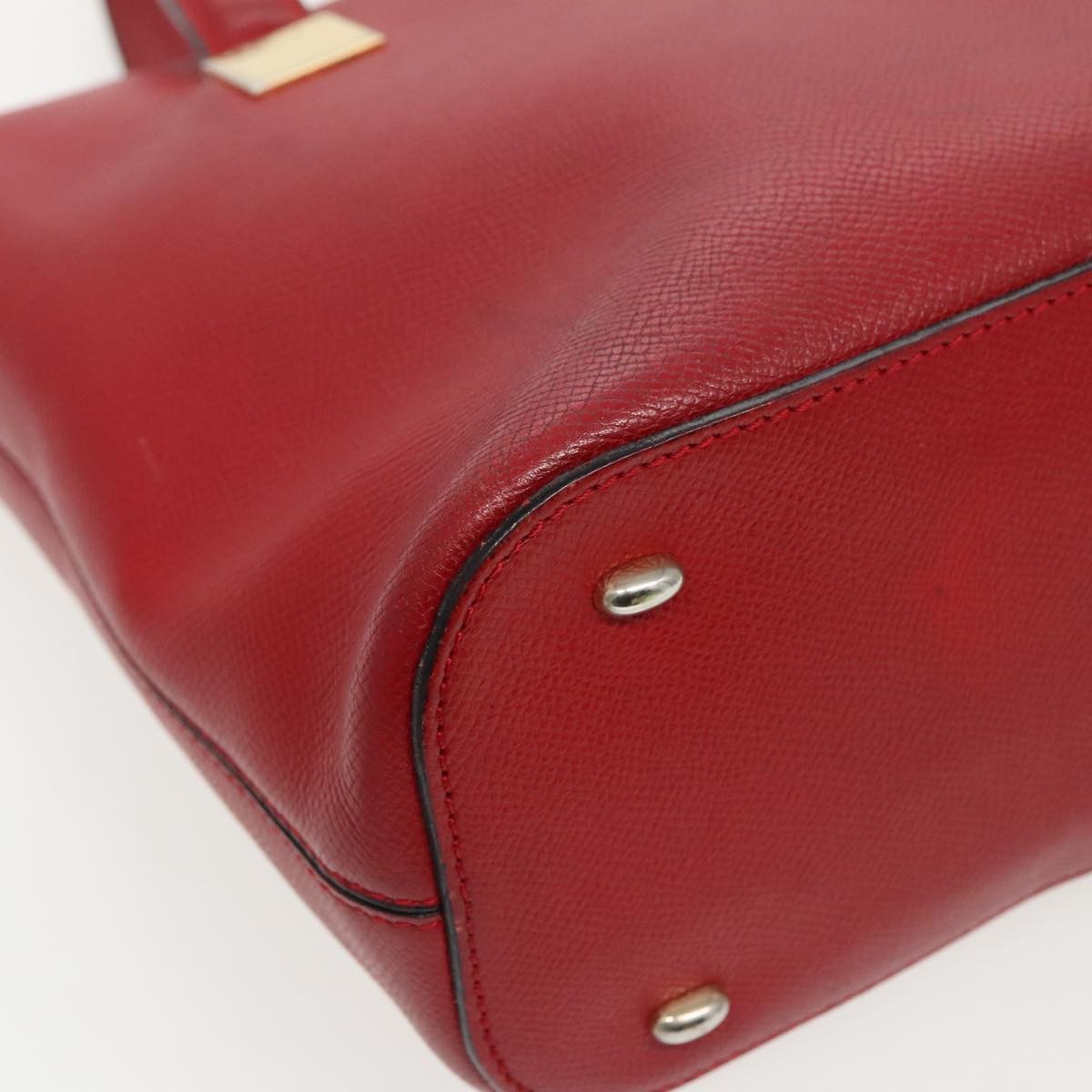Celine Handbag Leather, RED, LEATHER, Handbag