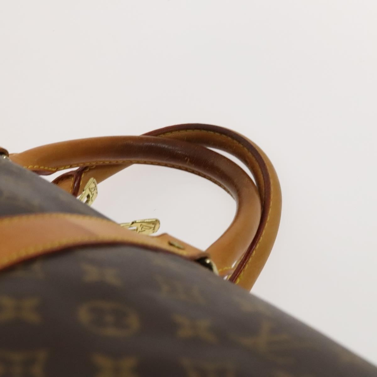 Louis Vuitton Keepall Bag Monogram Canvas, BROWN, CANVAS, Travel bag