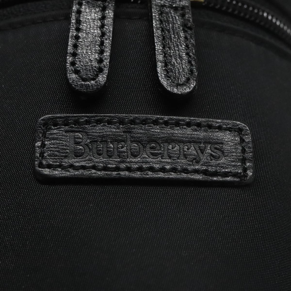 Burberry Vanity pouch Nylon, BLACK, NYLON, Clutche & pouche