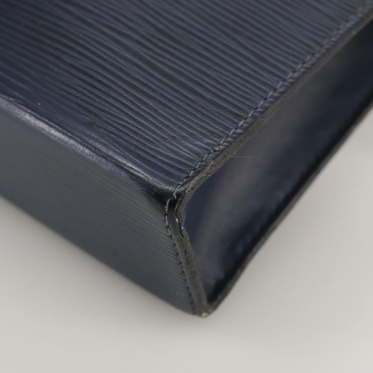 Louis Vuitton Toiletry Pouch Epi Leather, NAVY, LEATHER, Toiletry Case