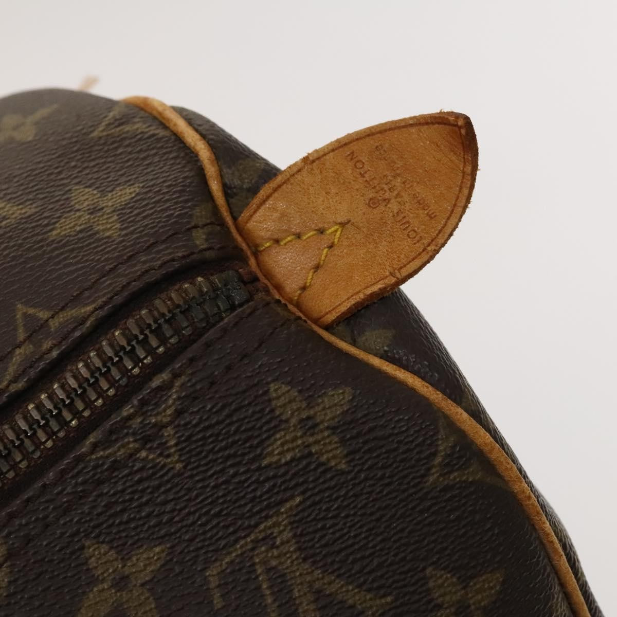 Louis Vuitton Keepall Bag Monogram Canvas, BROWN, CANVAS, Travel bag