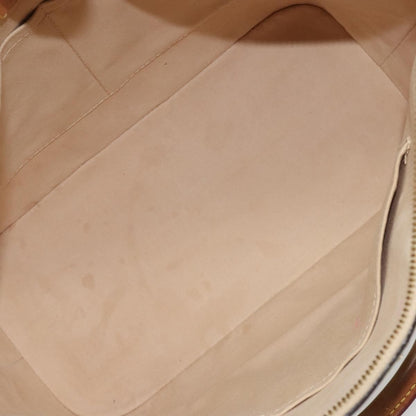Louis Vuitton Montebello Handbag Monogram Vernis, Beige, Patent Leather, Handbag