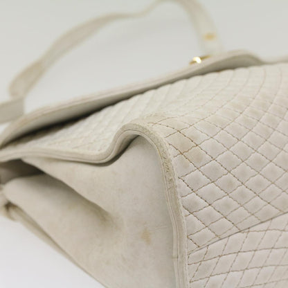 Bally Handbag Leather, WHITE, LEATHER, Handbag