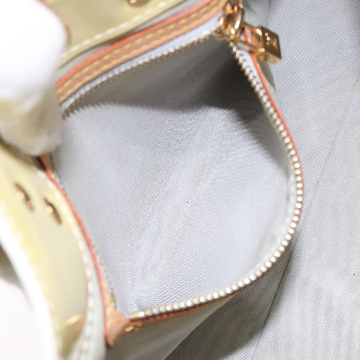 Louis Vuitton Reade Handbag Monogram Vernis, BEIGE, PATENT_LEATHER, Handbag