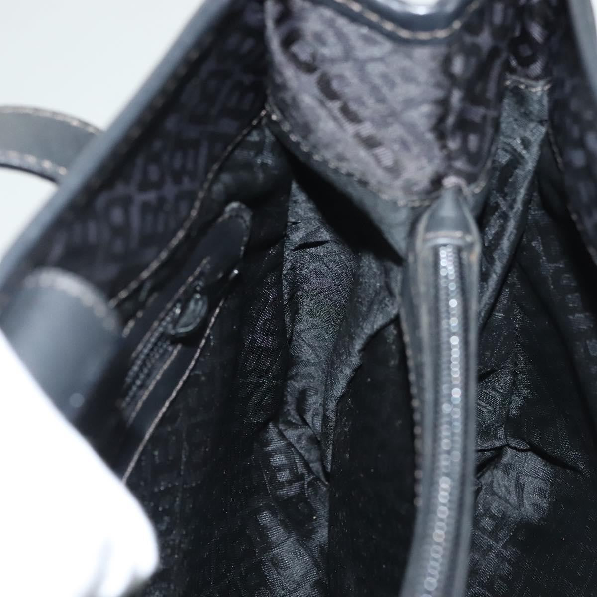 Bally Vintage Shoulder Bag Nylon, BLACK, NYLON, Shoulder bag