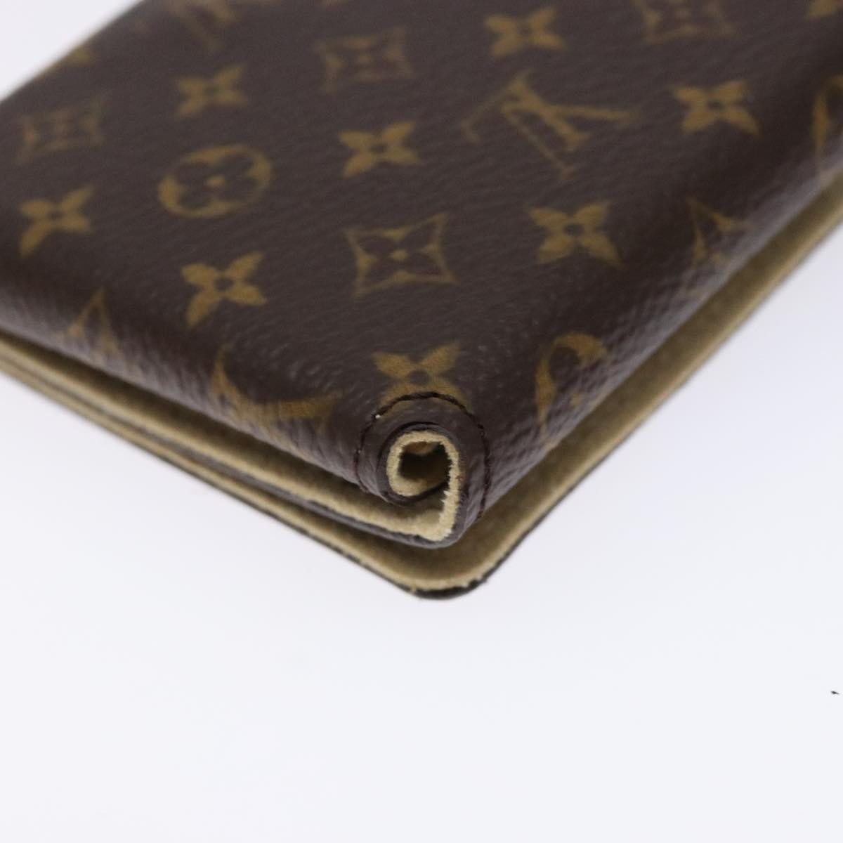 Louis Vuitton CASE JEWELRY BOX Canvas, BROWN, CANVAS, Wallets