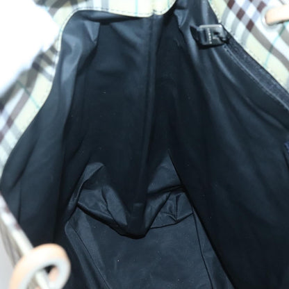 Burberry Nova Handbag Check Pattern, GREEN, NYLON, Handbag