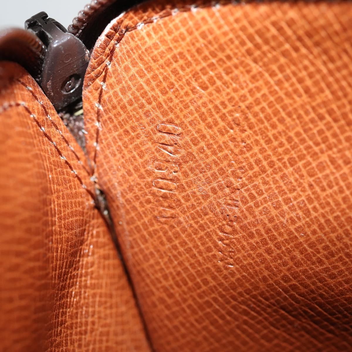 Louis Vuitton Pochette Secret Monogram canvas, BROWN, CANVAS, Clutche & pouche