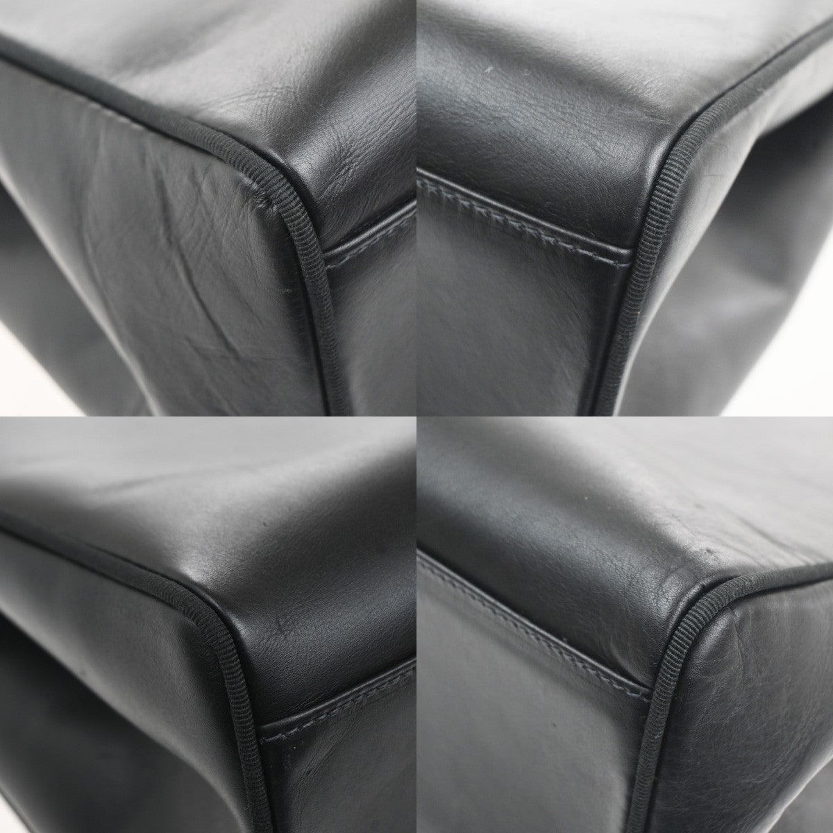 Salvatore Ferragamo Vala tote Leather, BLACK, LEATHER, Tote bag