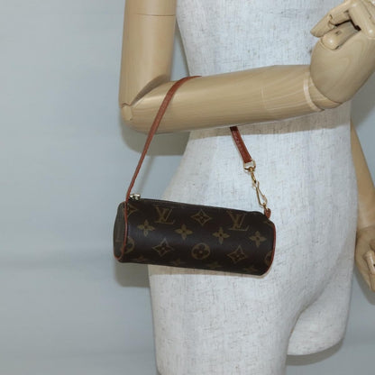 Louis Vuitton Papillon Pochette Monogram Canvas, BROWN, CANVAS, Handbag