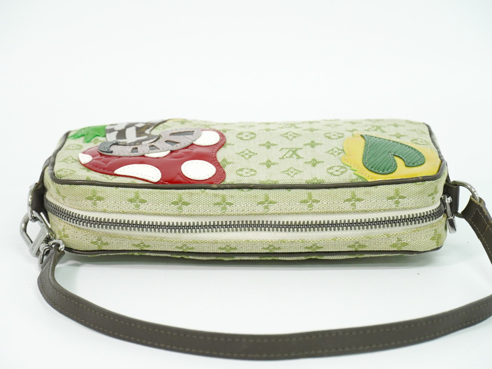 Louis Vuitton Conte De Fees Pochette Monogram Patchwork, KHAKI, CANVAS, Shoulder bag