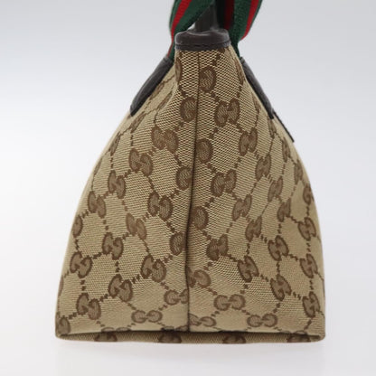 Gucci GG Canvas Bag Canvas, BEIGE, CANVAS, Handbag
