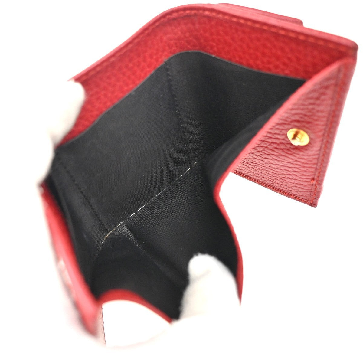 Gucci GG Marmont Wallet Leather, RED, LEATHER, Wallets