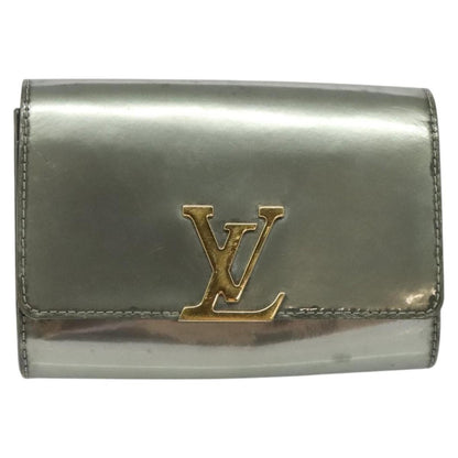Louis Vuitton Chain Louise Clutch Patent, SILVER, PATENT_LEATHER, Clutche & pouche