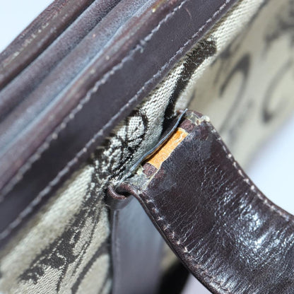 Celine Sulky Clutch Bag Canvas, BEIGE, CANVAS, Clutche & pouche