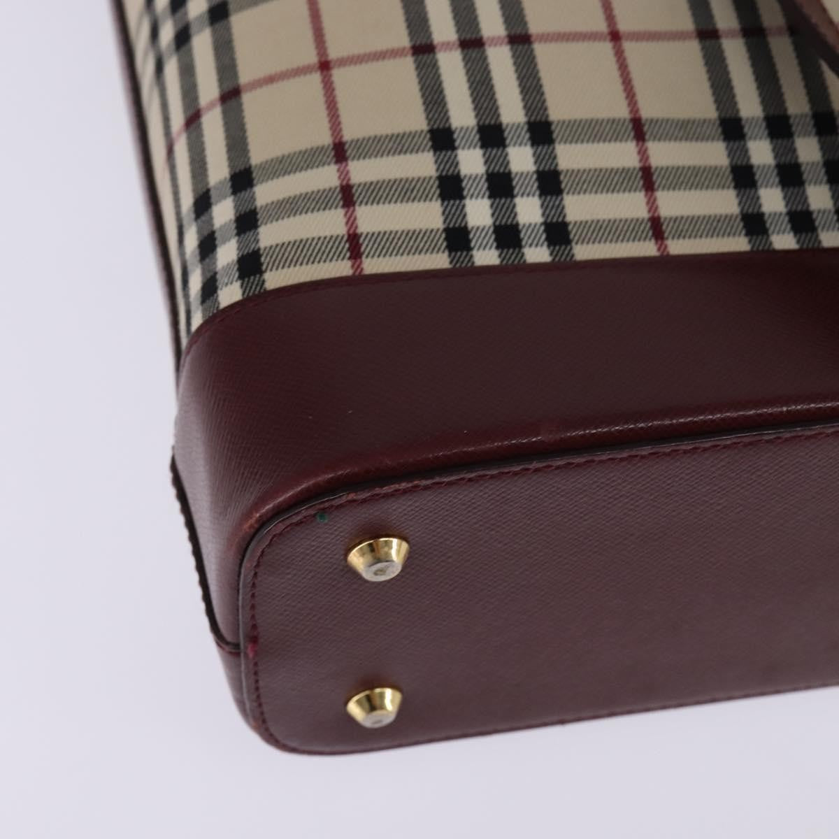 Burberry Nova Check Tote canvas check pattern, BEIGE, CANVAS, Tote bag