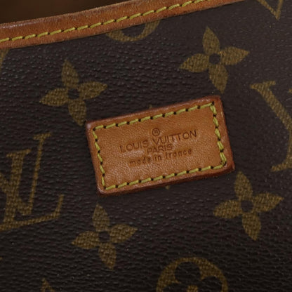 Louis Vuitton Saumur Handbag Monogram Canvas, BROWN, CANVAS, Shoulder bag
